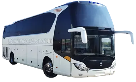 Luxury tourist coach rental Dubai fleet photo